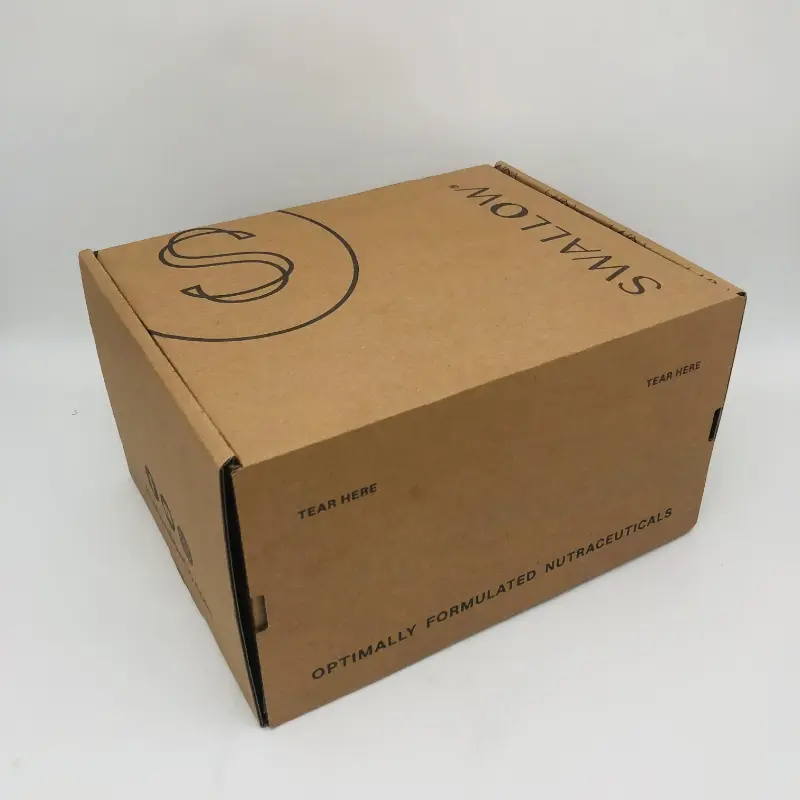 fashion tear strip corrugated box