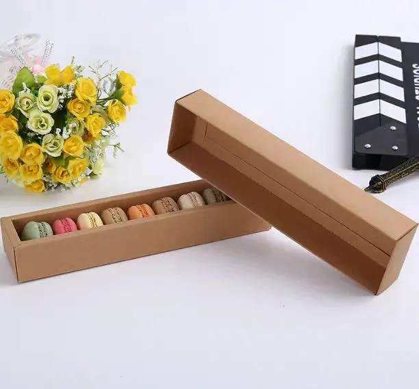 กล่องขนมกระดาษคราฟท์